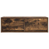 TV-seinäkaappi 2 kpl savutammi 80x31x25,5 cm tekninen puu