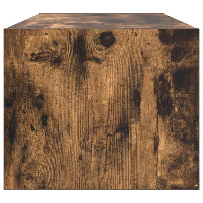 TV-seinäkaappi 2 kpl savutammi 80x31x25,5 cm tekninen puu