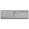 TV-taso harmaa Sonoma 80x31x25,5 cm tekninen puu