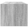 TV-taso harmaa Sonoma 80x31x25,5 cm tekninen puu