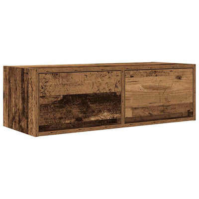 TV-taso vanha puu 80x31x25,5 cm suunniteltu puu