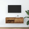 TV-taso vanha puu 80x31x25,5 cm suunniteltu puu