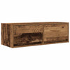 TV Kaapit 2 kpl vanha puu 80x31x25,5 cm suunniteltu puu