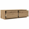 TV-seinäkaapit 2 kpl 80x31x25,5 cm tekninen puu
