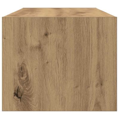 TV-seinäkaapit 2 kpl 80x31x25,5 cm tekninen puu