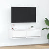 TV-kaappi Valkoinen 100 x 31 x 25.5 cm Tekninen puu