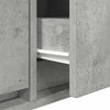 TV-kaappi Betoninharmaa 100 x 31 x 25.5 cm Tekninen puu
