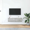 TV-kaappi Betoninharmaa 100 x 31 x 25.5 cm Tekninen puu