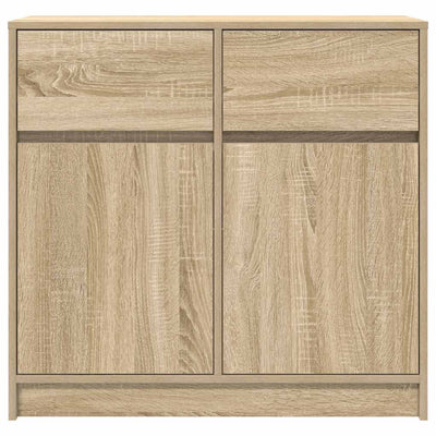 Senkki laatikolla Sonoma-tammi 80x34x76 cm tekninen puu