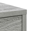 Senkki laatikolla harmaa sonoma 80x34x76 cm tekninen puu