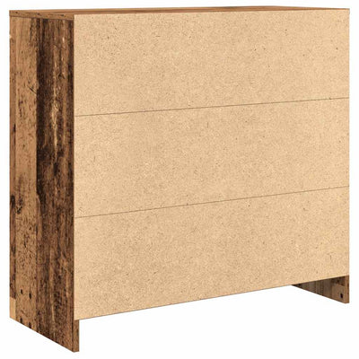 Senkki laatikolla vanha puu 80x34x76 cm tekninen puu