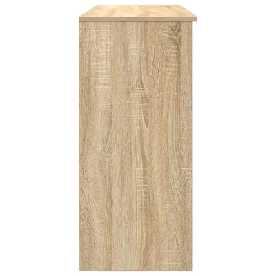 Senkki laatikolla Sonoma-tammi 101x35x76 cm tekninen puu