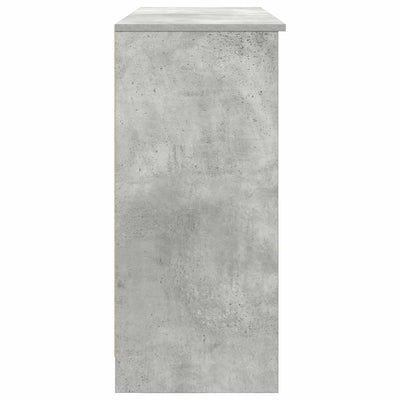 Senkki laatikolla betoninharmaa 101x35x76 cm tekninen puu
