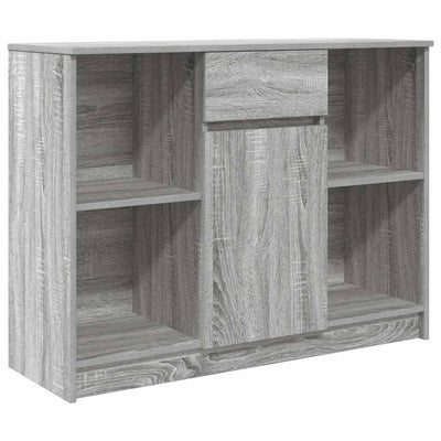 Senkki laatikolla harmaa sonoma 101x35x76 cm tekninen puu