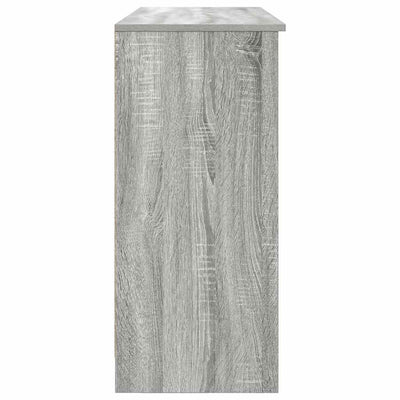 Senkki laatikolla harmaa sonoma 101x35x76 cm tekninen puu