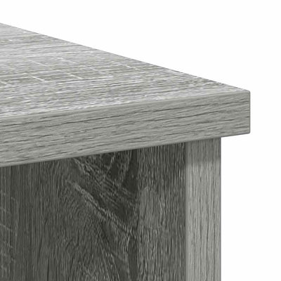 Senkki laatikolla harmaa sonoma 101x35x76 cm tekninen puu