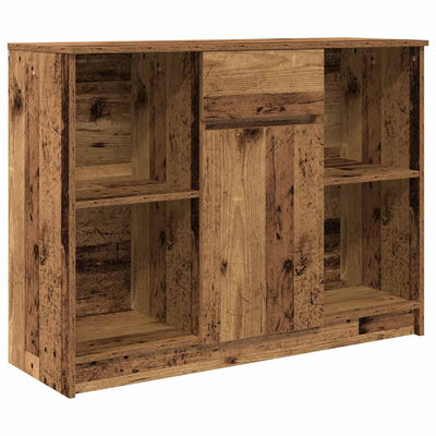 Senkki laatikolla vanha puu 101x35x76 cm tekninen puu