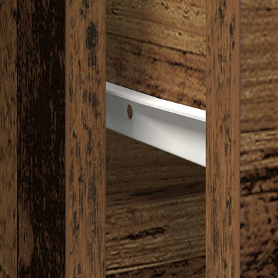 Vanha puu senkki laatikolla Sarandea 101x35x76cm (puinen)