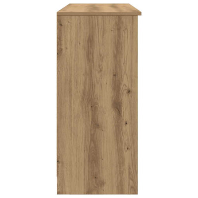 Senkki laatikolla artisaanitammi 101x35x76 cm tekninen puu