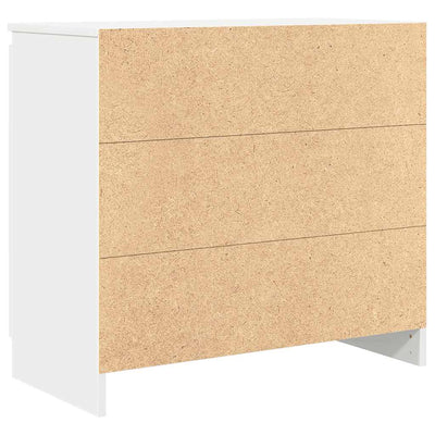 Senkki laatikolla valkoinen 71x35x65 cm tekninen puu