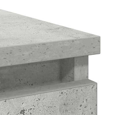 Senkki laatikolla betoninharmaa 71x35x65 cm tekninen puu