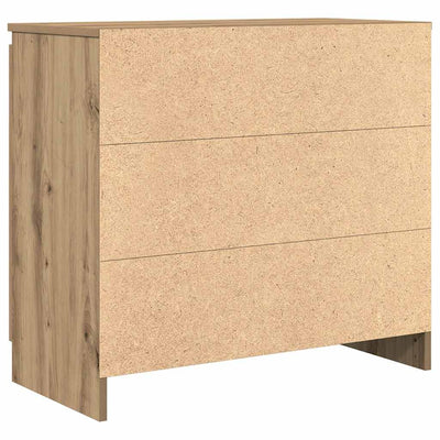 Senkki laatikolla artisaanitammi 71x35x65 cm tekninen puu