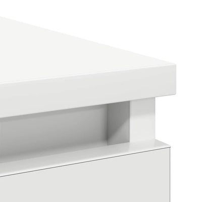 Senkki laatikoilla valkoinen 71x35x84 cm tekninen puu