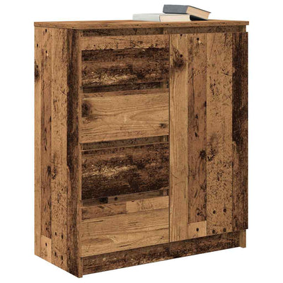Senkki laatikoilla vanha puu 71x35x84 cm tekninen puu