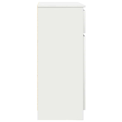 Senkki laatikolla valkoinen 71x35x84 cm tekninen puu