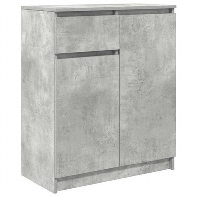 Senkki laatikolla betoninharmaa 71x35x84 cm tekninen puu