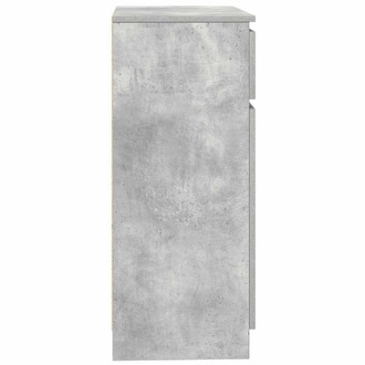 Senkki laatikolla betoninharmaa 71x35x84 cm tekninen puu