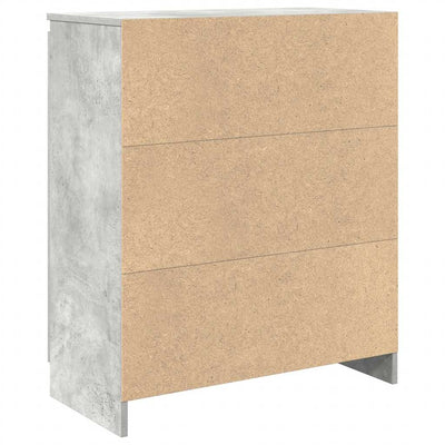 Senkki laatikolla betoninharmaa 71x35x84 cm tekninen puu
