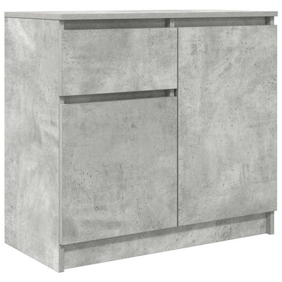 Senkki laatikolla betoninharmaa 71x35x65 cm tekninen puu