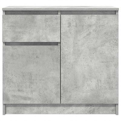 Senkki laatikolla betoninharmaa 71x35x65 cm tekninen puu