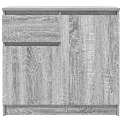 Senkki laatikolla harmaa sonoma 71x35x65 cm tekninen puu