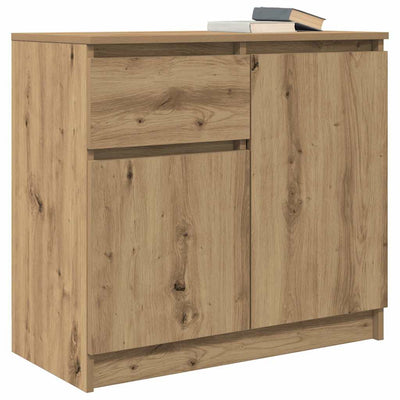 Senkki laatikolla artisaanitammi 71x35x65 cm tekninen puu