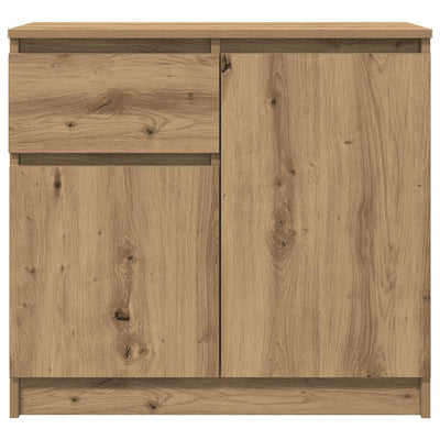 Senkki laatikolla artisaanitammi 71x35x65 cm tekninen puu
