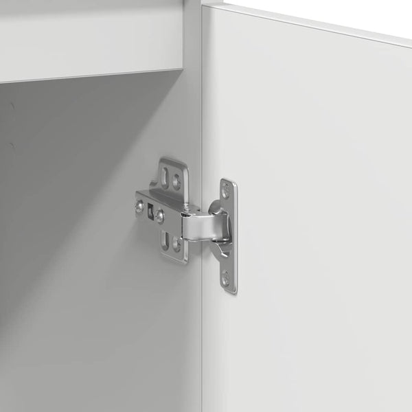 Valkoinen senkki Aristach 29,5x34x76cm (puinen)