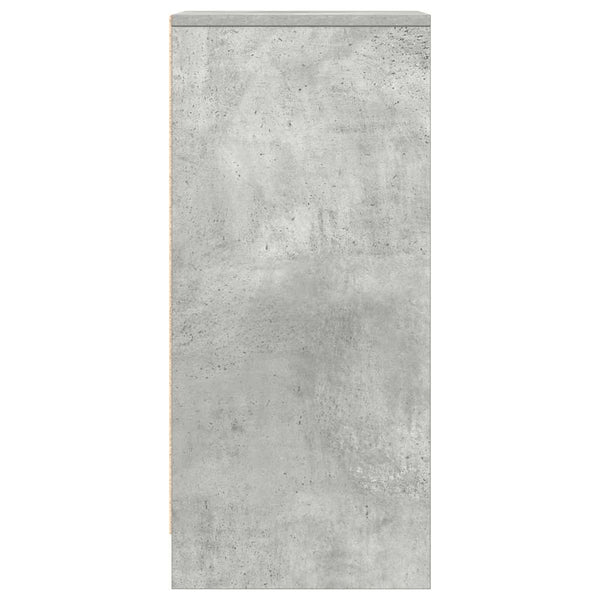 Betoninharmaa senkki Aristach 29,5x34x76cm (puinen)