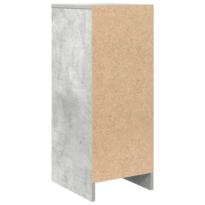 Senkki betoninharmaa 29,5x34x76 cm tekninen puu