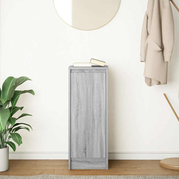 Harmaa senkki Aristach 29,5x34x76cm (puinen)