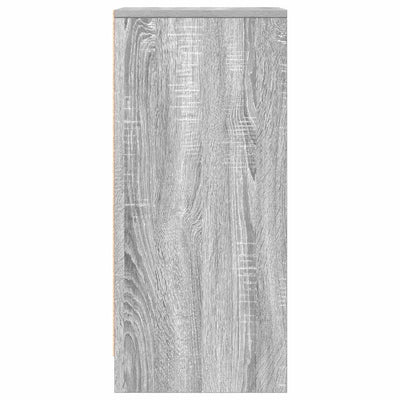 Senkki harmaa Sonoma 29,5x34x76 cm tekninen puu