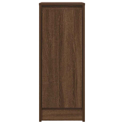 Senkki ruskea tammi 29,5x34x76 cm tekninen puu
