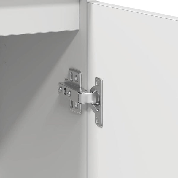 Valkoinen senkki Luize 57x34x76cm (puinen)