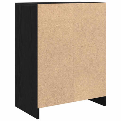 Senkki musta tammi 57x34x76 cm tekninen puu