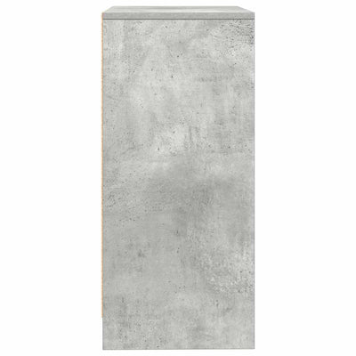 Senkki betoninharmaa 57x34x76 cm tekninen puu