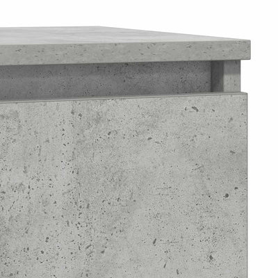 Senkki betoninharmaa 57x34x76 cm tekninen puu