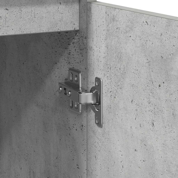 Betoninharmaa senkki Luize 57x34x76cm (puinen)