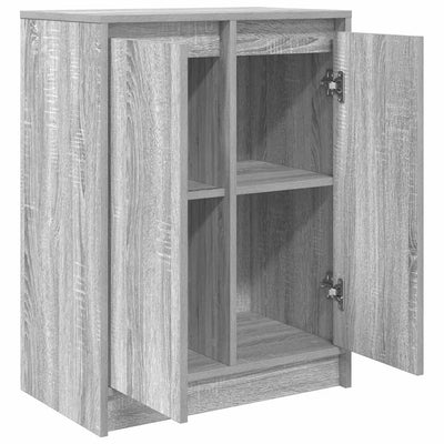 Senkki harmaa Sonoma 57x34x76 cm tekninen puu