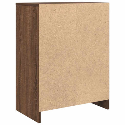 Senkki ruskea tammi 57x34x76 cm tekninen puu